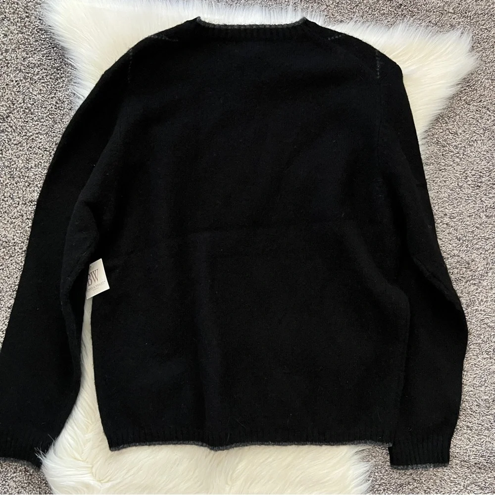Men’s Crew Neck Wool Sweater Size XL